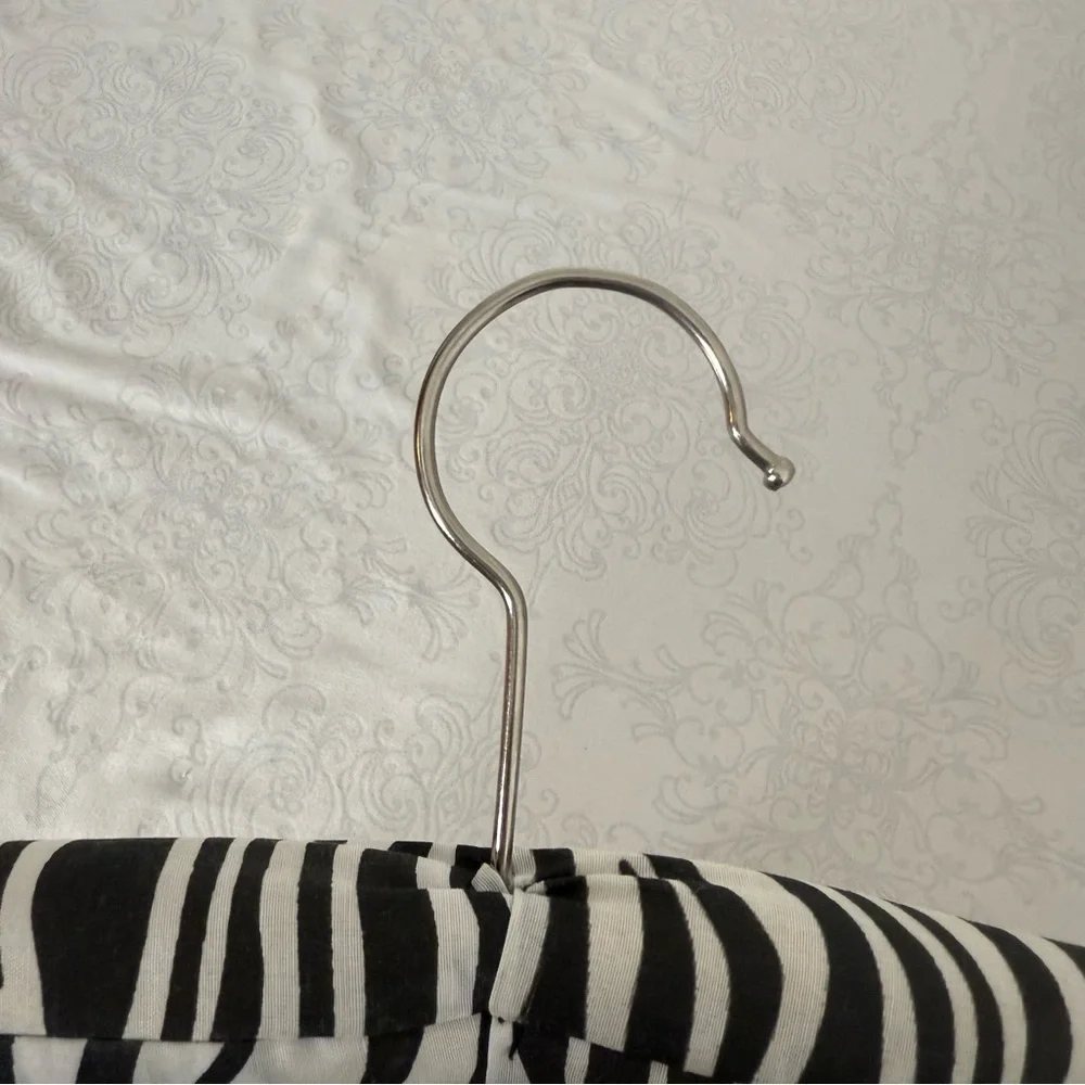 Small Lingerie Zebra Print Stuffed Hanger